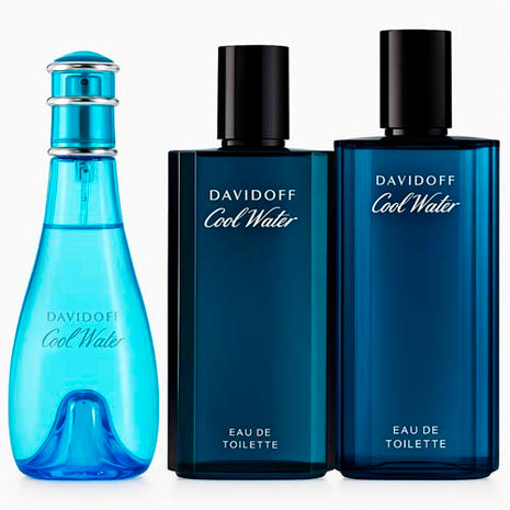 Combo Davidoff 3 perfumes E026 Dama Caballero