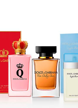 Combo Dolce & Gabbana 3 perfumes E027 Dama