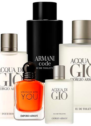 Combo Giorgio Armani 5 perfumes E033 Caballero