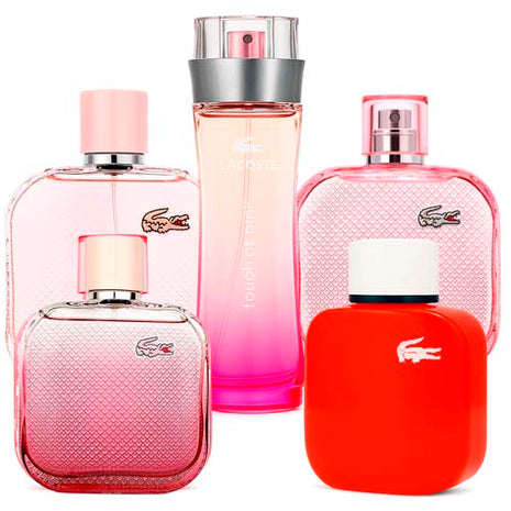 Combo Lacoste 5 perfumes E045 Dama