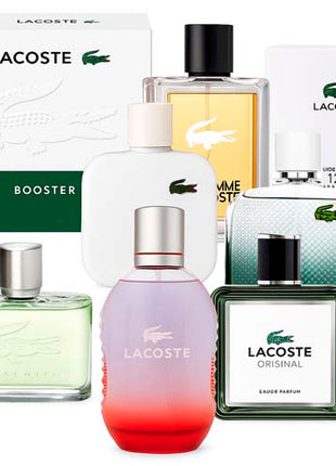 Combo Lacoste 7 perfumes E046 Caballero