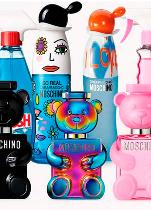 Combo Moschino 8 perfumes E051 Dama Caballero