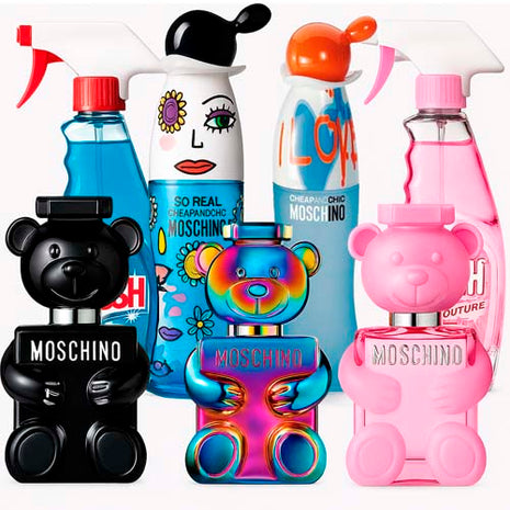 Combo Moschino 8 perfumes E051 Dama Caballero