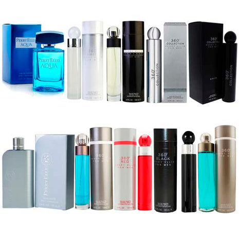Combo Perry Ellis 10 perfumes E056 Caballero