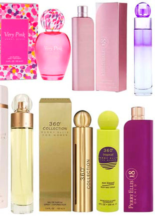 Combo Perry Ellis 9 perfumes E057 Dama