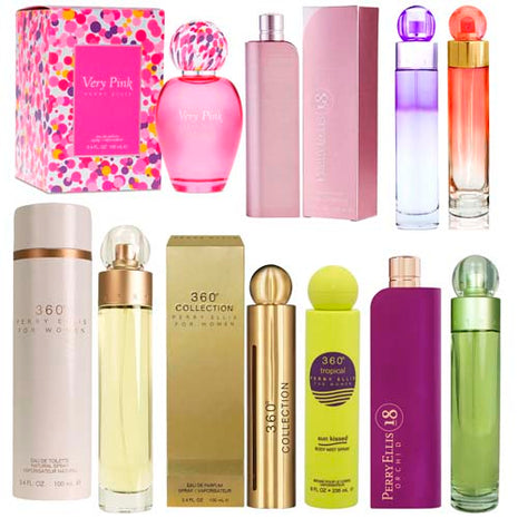 Combo Perry Ellis 9 perfumes E057 Dama
