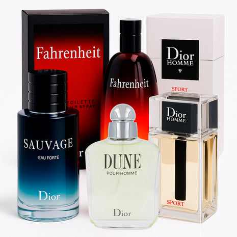Combo Christian Dior 4 piezas E072 Caballero