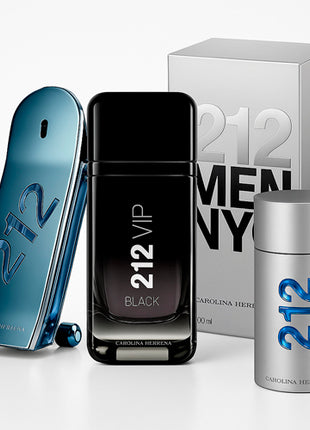 Combo Carolina Herrera 3 piezas E078 Caballero