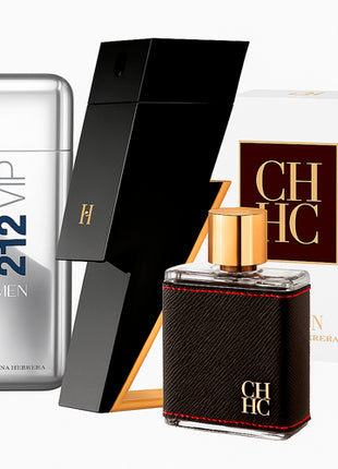 Combo Carolina Herrera 3 piezas E079 Caballero