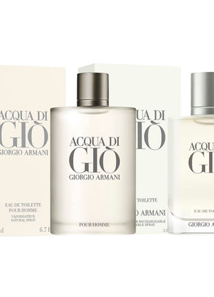 Combo Giorgio Armani 2 piezas E084 Caballero
