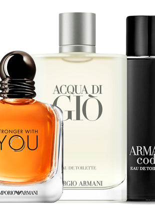 Combo Giorgio Armani 3 piezas E085 Caballero