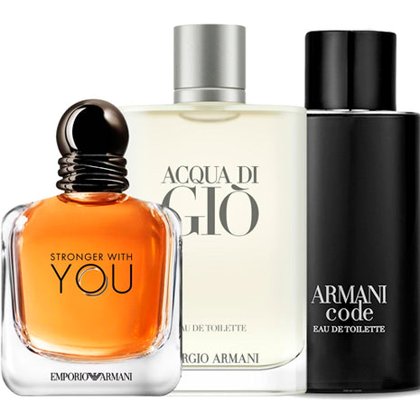 Combo Giorgio Armani 3 piezas E085 Caballero