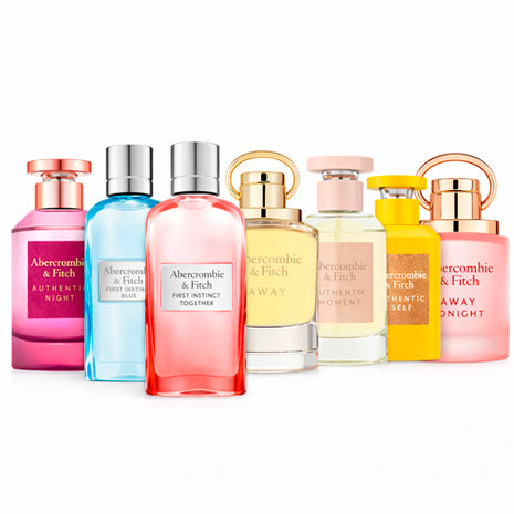 Combo Abercrombie & Fitch 7 perfumes E100 Dama