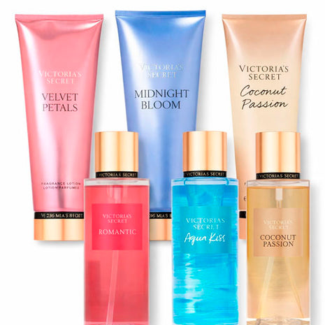 Combo Victorias Secret 6 perfumes E107 Dama