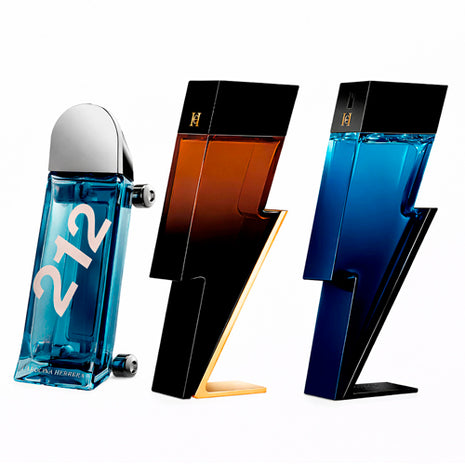 Combo Carolina Herrera 3 perfumes E115 Caballero
