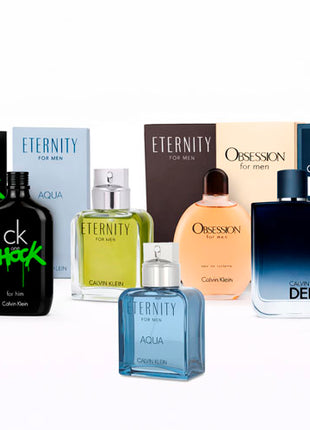 Combo Calvin Klein 5 perfumes E116 Caballero