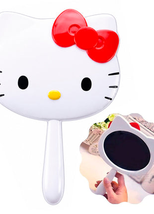 Sanrio Espejo de Mano Portátil Hello Kitty KITTYESPB Blanco