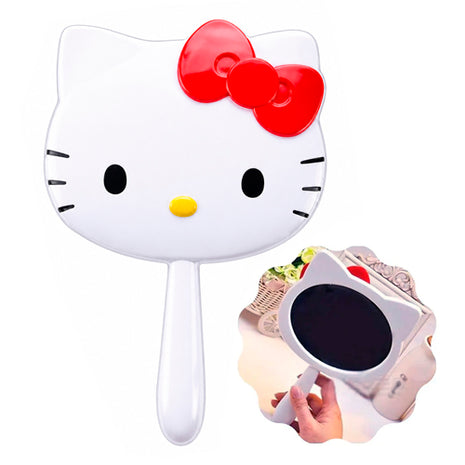Sanrio Espejo de Mano Portátil Hello Kitty KITTYESPB Blanco