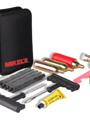 Kit de reparación para llantas de moto Mikels