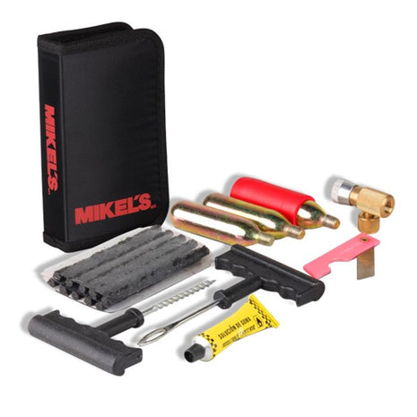 Kit de reparación para llantas de moto Mikels