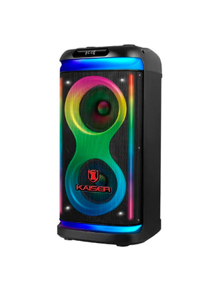 Kaiser Bafle de piso 2x6.5" KSF-8022 negro 25000W PMPO