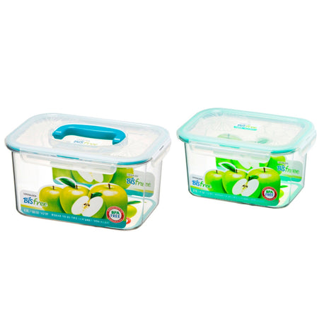Set de 5 Contenedores rectangulares Bisfree LBF990 Lock & Lock