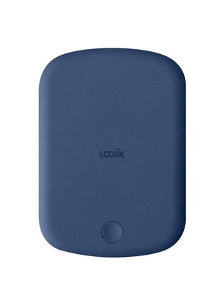Logiix batería piston power bank Mod. LGX-13304, color: azul de 5000 mah