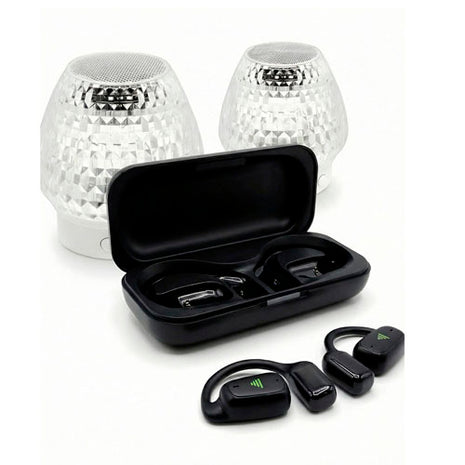 Highlink Bocinas Berry Speaker Con Audífonos LinkAir Negro