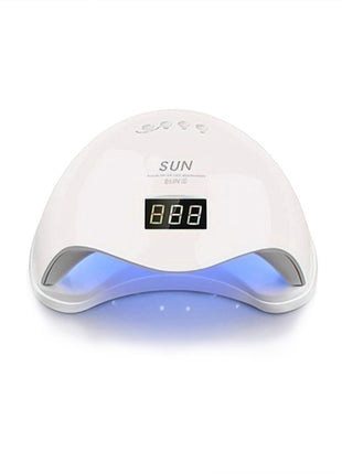 Gift Box lámpara Mod. LLS-04, color: blanco, uv led sun 5 48wts para uñas acrílicas y gel