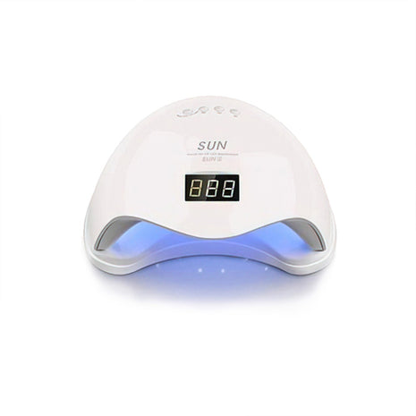 Gift Box lámpara Mod. LLS-04, color: blanco, uv led sun 5 48wts para uñas acrílicas y gel