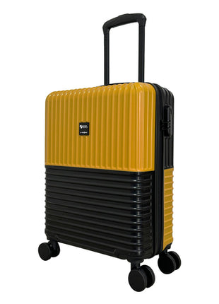 Maleta de 20" Lombardía amarillo con negro Peak Tour