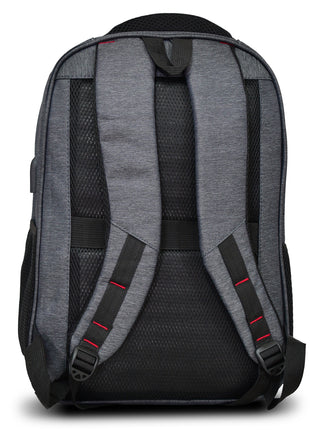 Mc.Carthy backpack Mod. LPI-2 GR, color: gris, es porta laptop