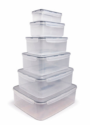 Good & Good Juego de recipientes herméticos M141-JR0001 de 6 piezas