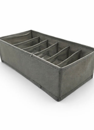 Good & Good Organizador de ropa M142-OR0001 gris de 6 divisiones