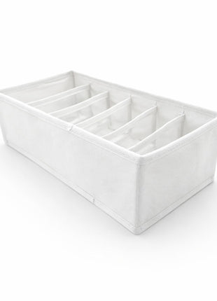 Good & Good Organizador de ropa M142-OR0002 blanco de 6 divisiones