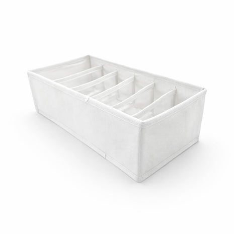 Good & Good Organizador de ropa M142-OR0002 blanco de 6 divisiones
