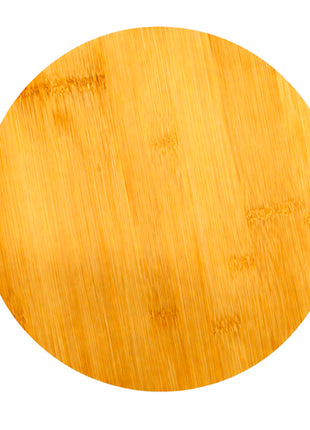 Good & Good Tabla redonda M143-TP0001 de bambú de múltiples funciones