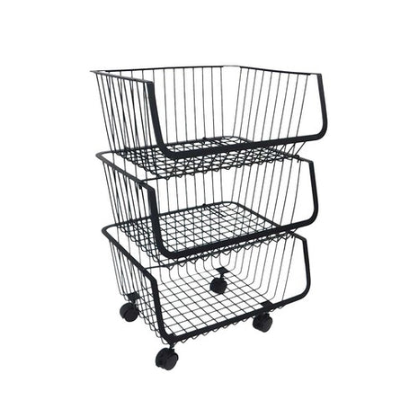 Carrito organizador negro M35-CA0032 Good & Good