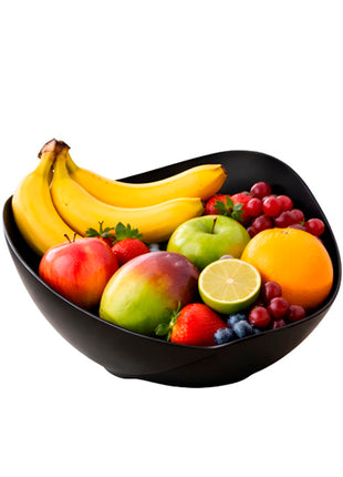 Good & Good Frutero Ámsterdam M40-FR0013 negro modeno y minimalista metálico