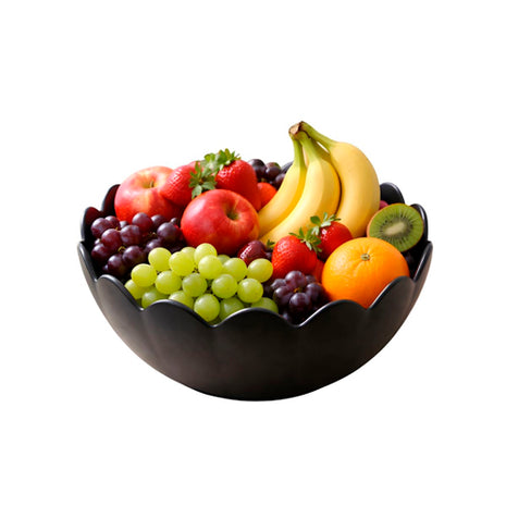 Good & Good Frutero Oslo M40-FR0014 negro modeno y minimalista metálico