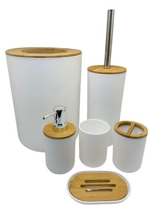 Juego de accesorios para baño 7 piezas blanco M9-SB0015 Good & Good