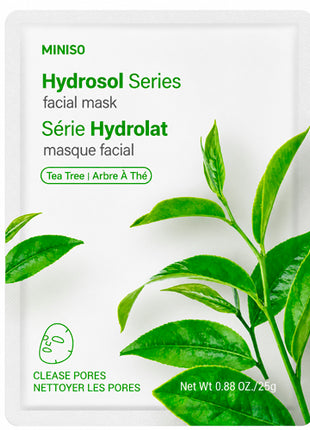 Miniso Mascarilla Facial Extracto de Plantas MASKPLANT Verde