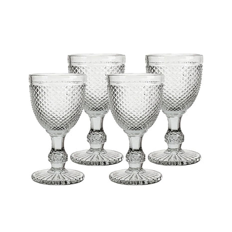 Set de 4 copas 220ml Diamante Love & Lemons