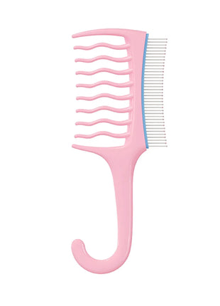 Miniso Peine Para Cabello Comfort MINIPEIGR Doble Cara Rosa