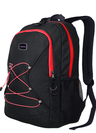 Mochila Ipanema negro con rojo Peak Tour