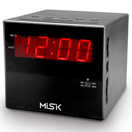 Misik Radio reloj MR420 rojo despertador