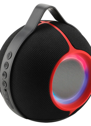 Misik Bocina Bluethooth MS259 negro TWS, reproductor de tarjeta Micro SD y USB