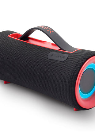 Misik Bocina Bluethooth MS263 negro TWS, reproductor de tarjeta Micro SD y USB