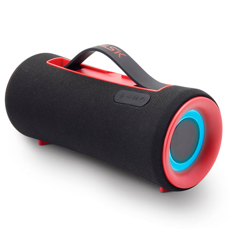 Misik Bocina Bluethooth MS263 negro TWS, reproductor de tarjeta Micro SD y USB