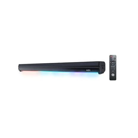 Misik barra de sonido Mod. MSB555, color: negro, portátil de 32"